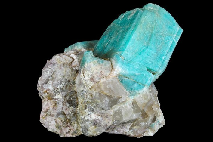 Amazonite Crystal Cluster with Smoky Quartz - Colorado #168081